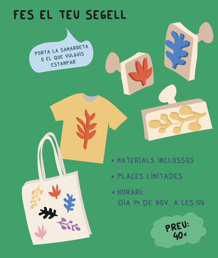 TALLER: FES EL TEU SEGELL