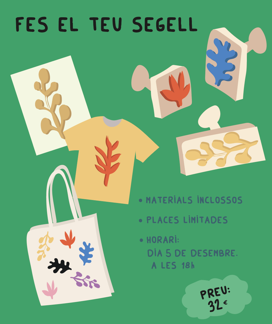 TALLER: FES EL TEU SEGELL