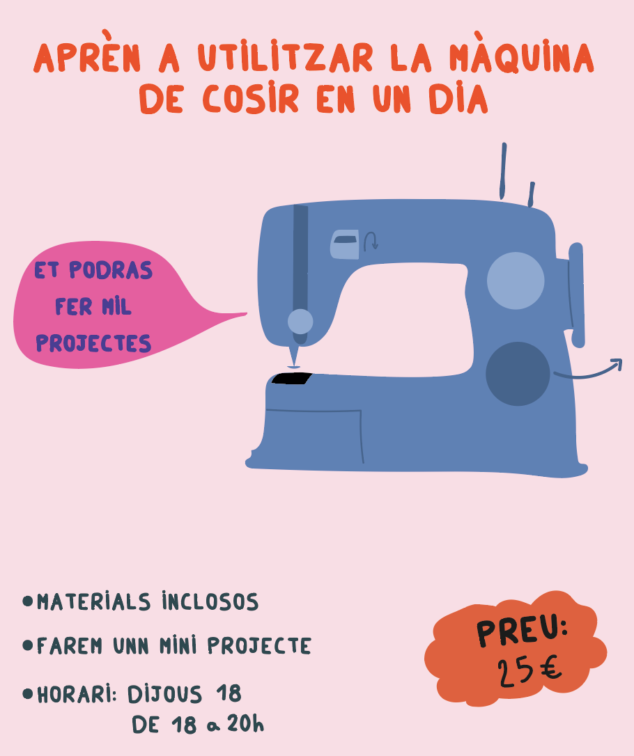 APRÈN A UTILITZAR LA MAQUINA DE COSIR